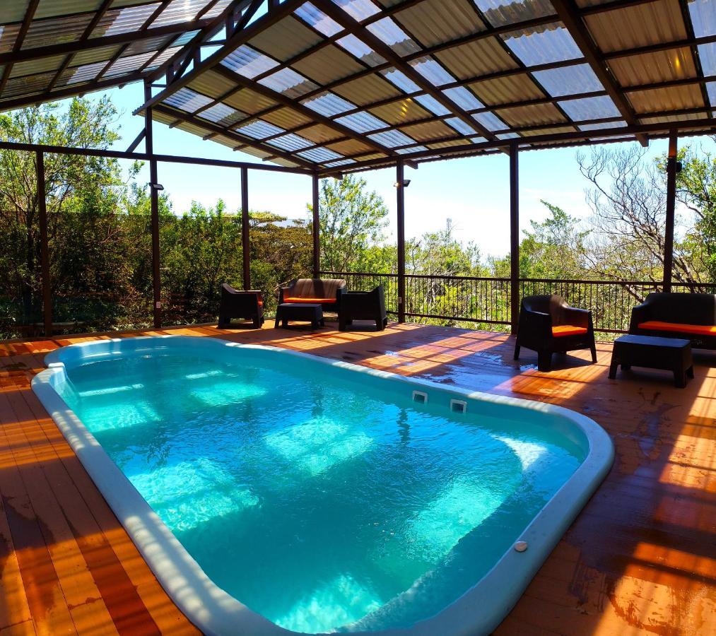 Green Forest Rustic Houses Monteverde Bagian luar foto