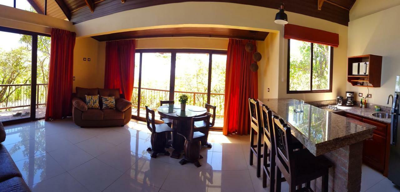 Green Forest Rustic Houses Monteverde Bagian luar foto